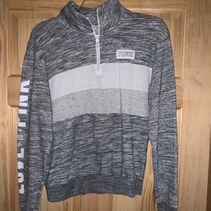 Pink Quarter Zip Hoodie